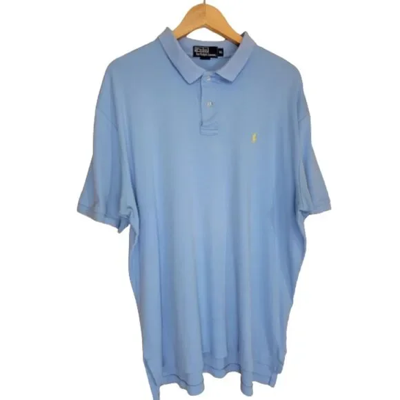 Ralph Lauren Light Blue Polo Shirt - XL - Picture 1 of 5